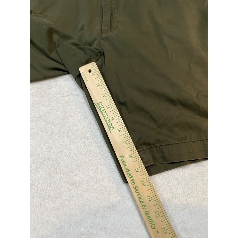 Polo Golf Ralph Lauren Mens 38 Olive Green Chino Shorts Cotton Flat Front - Picture 3 of 10